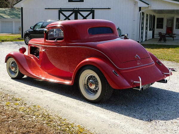 Beautifully detailed 1934 Ford 3-Window coupe which is true to Henry Ford b...