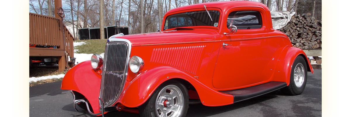 1934 Ford Three-Window Coupe