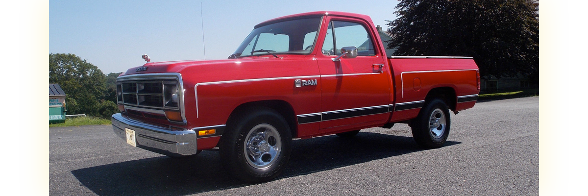 1987 Dodge RAM D-100 Light Duty Pickup
