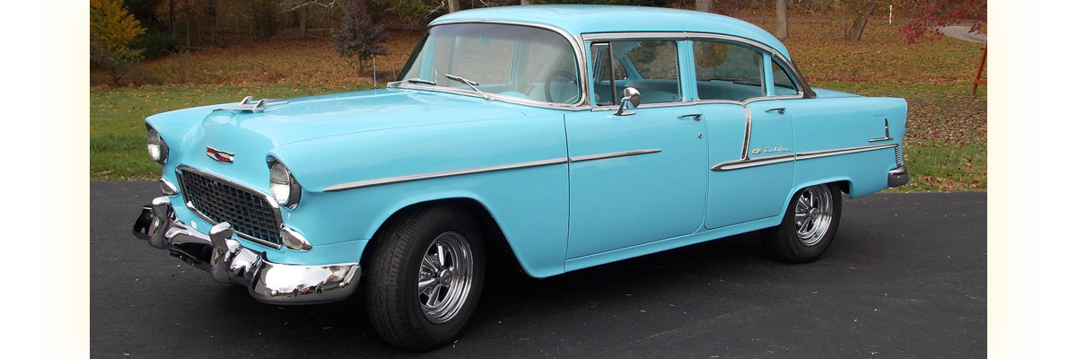 1955 Chevrolet BelAir 4 Door Sedan