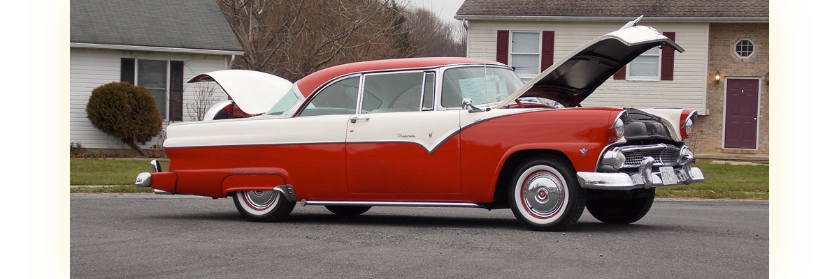 1955 Ford Victoria Hardtop