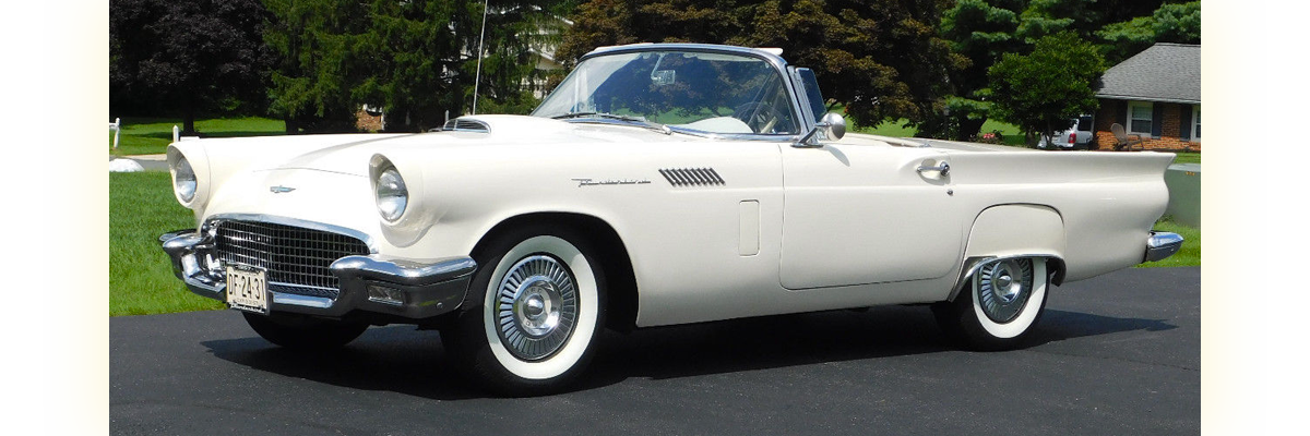 1957 Ford Thunderbird RARE Factory Opts