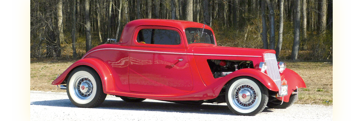 1934 Ford 3-Window Coupe Street Rod