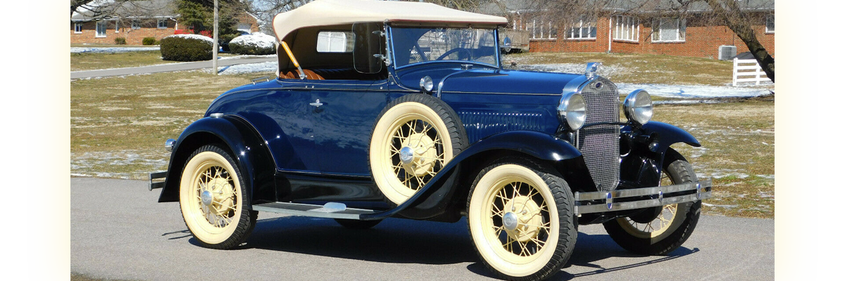 1930 Ford Model A Deluxe Roadster