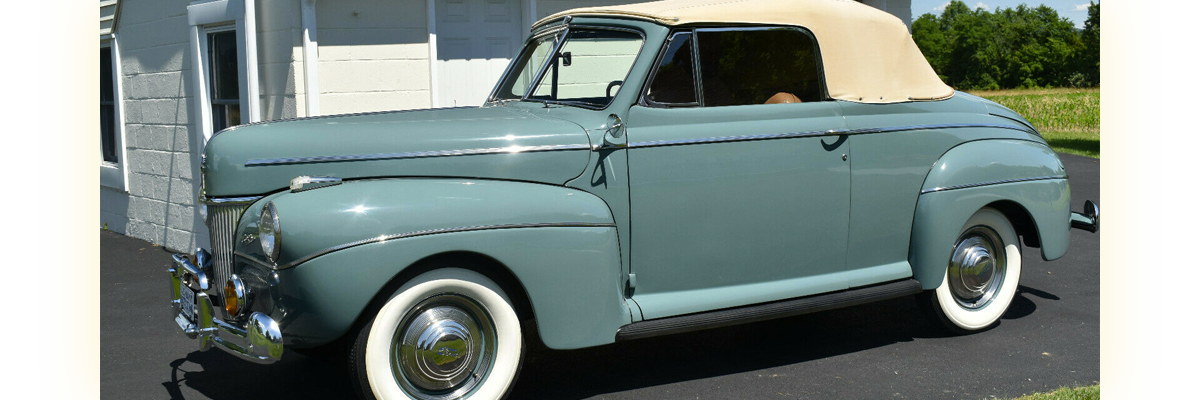 1941 Ford Super Deluxe Convertible