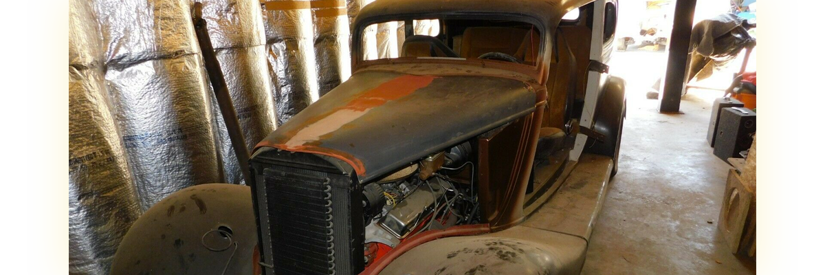 1933 Ford Victoria Hot Rod, Rat Rod, 2-Door Sedan