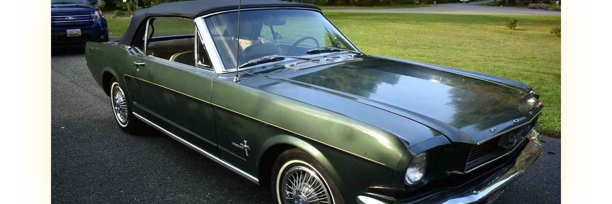 1966 Ford Mustang Convertible Power Top