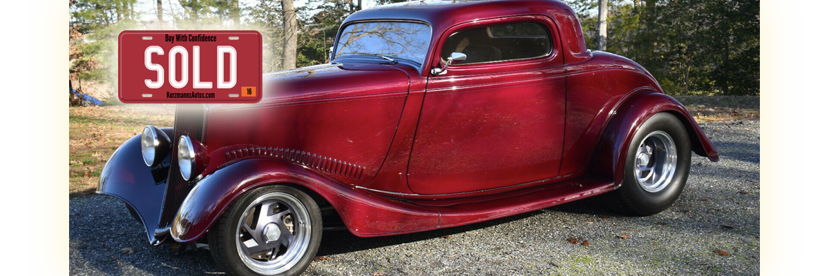 1933 Ford 3-Window RESTO MOD HOT ROD PRO STREET