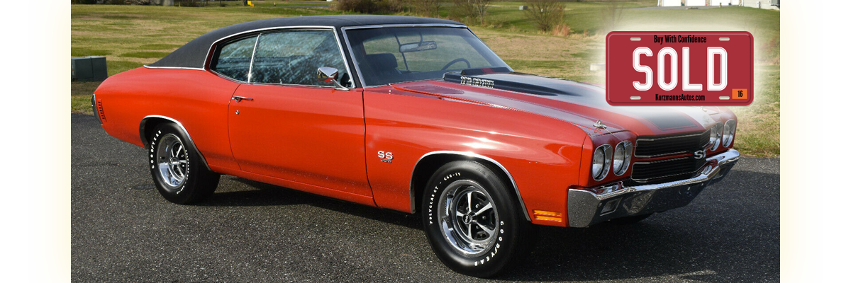 1970 Chevrolet Chevelle SS 396 ROTISSERIE RESTORED