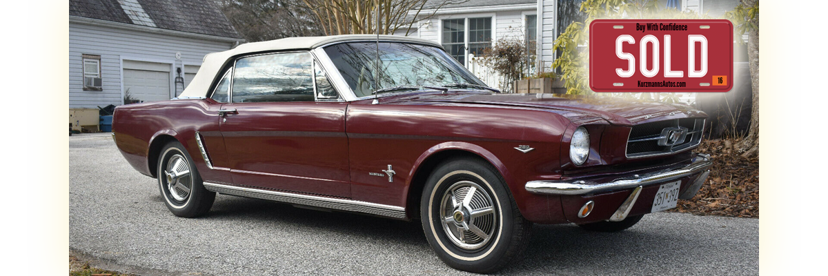 1965 Ford Mustang 1964 1/2 MUSTANG CONVERTIBLE