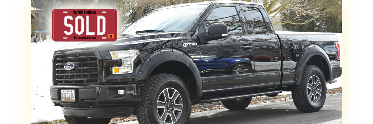 2016 Ford F-150 Super Cab XLT 4×4