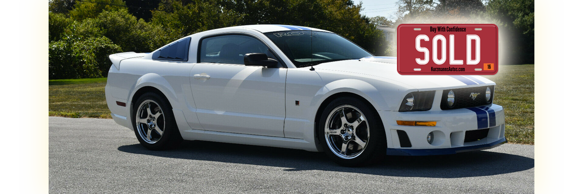 2006 Ford Mustang ROUSH STAGE 2 SUPERCHARGED