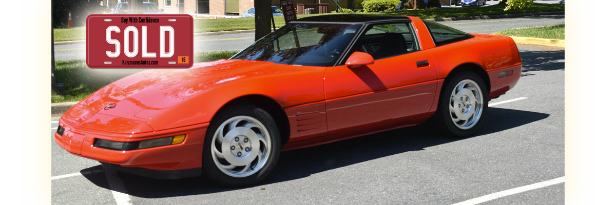 1994 Chevrolet Corvette LOW MILEAGE C4 ORIGINAL #’S MATCHING