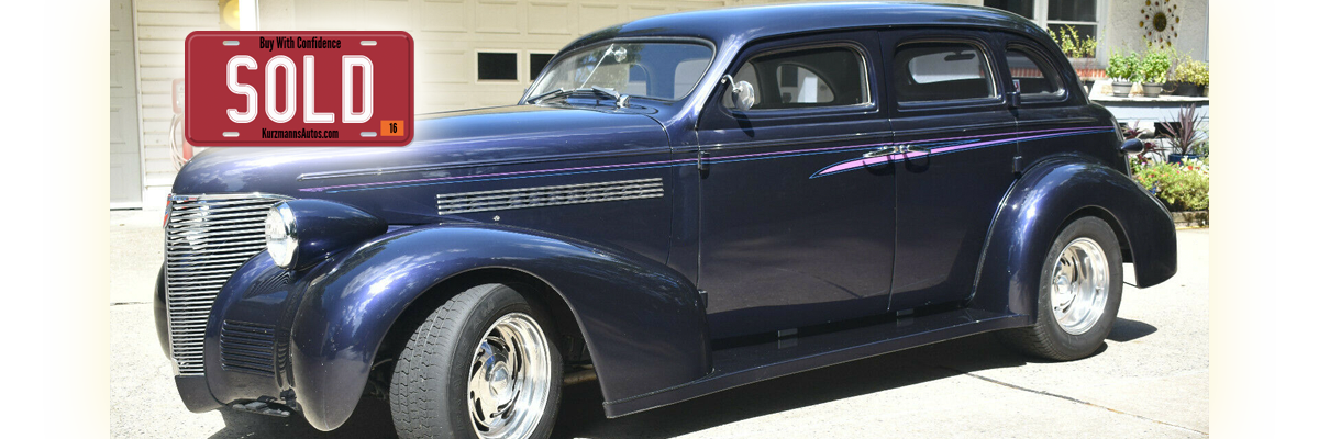 1939 Chevrolet Chevy Custom Hot Rod Chopped Olds Powered