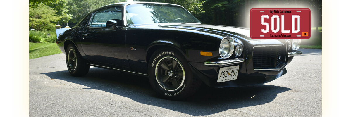 1973 Chevrolet Camaro Z/28 RESTORED FACTORY