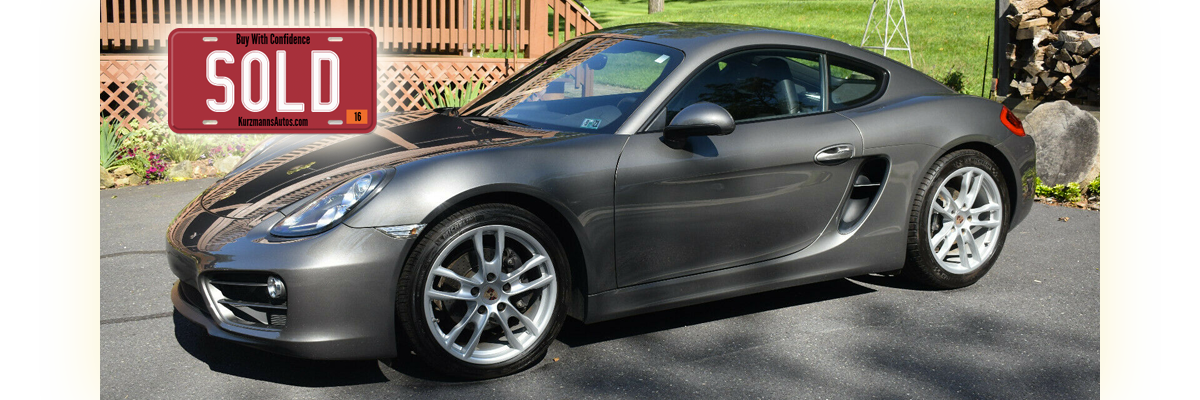 2014 Porsche Cayman 7 Speed PDK 2.7L