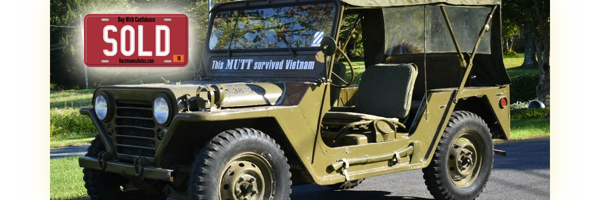 1962 M151 “MUTT” BUILT BY KAISER JEEP USED DURING THE VIETNAM ERA EX. COND