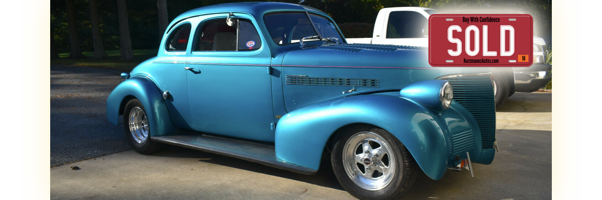 1939 Chevrolet Master Deluxe Hot Rod Supercharged Street Rod