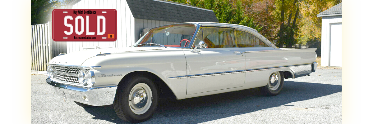 1961 Ford Starliner Rare Restored Starliner Factory 390 Stick Shift