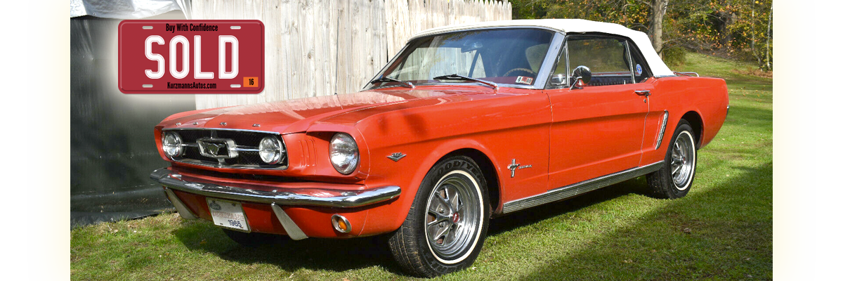 1965 Ford Mustang 1 Owner 289 C4