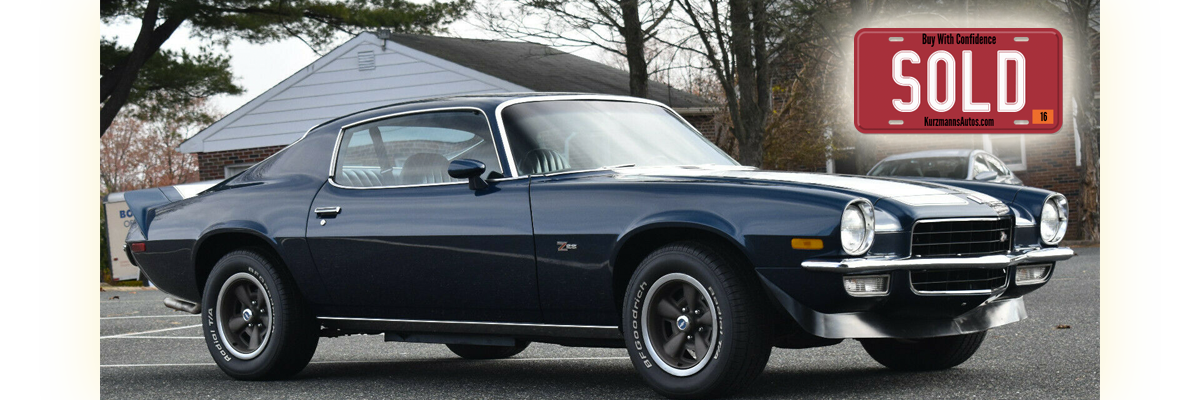 1973 Chevrolet Camaro Z/28 5-SPEED 350 SURVIVOR