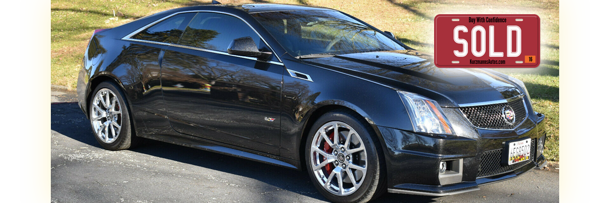 2015 Cadillac CTS V COUPE LOW MILEAGE AUTO
