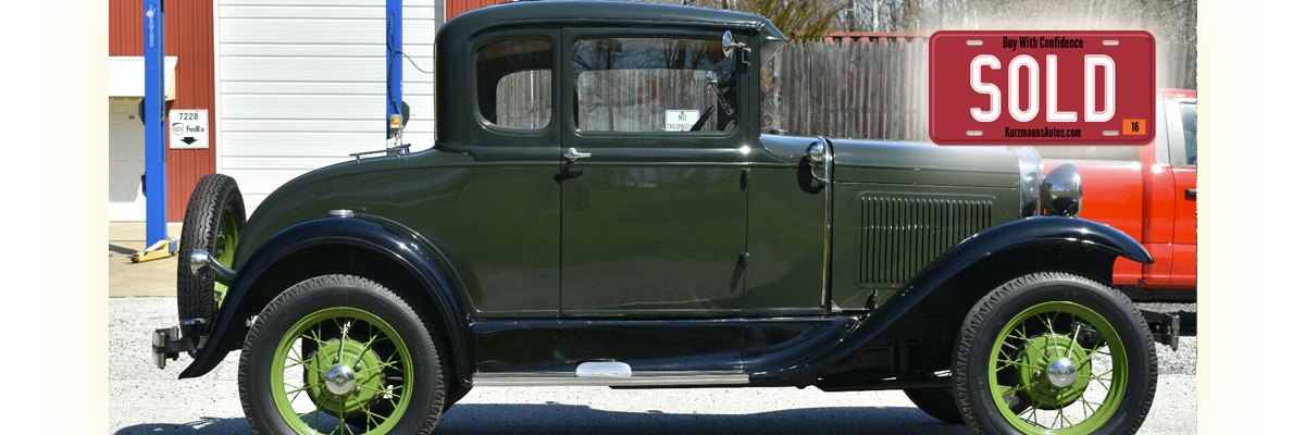 1930 Ford Model A Coupe All Steel