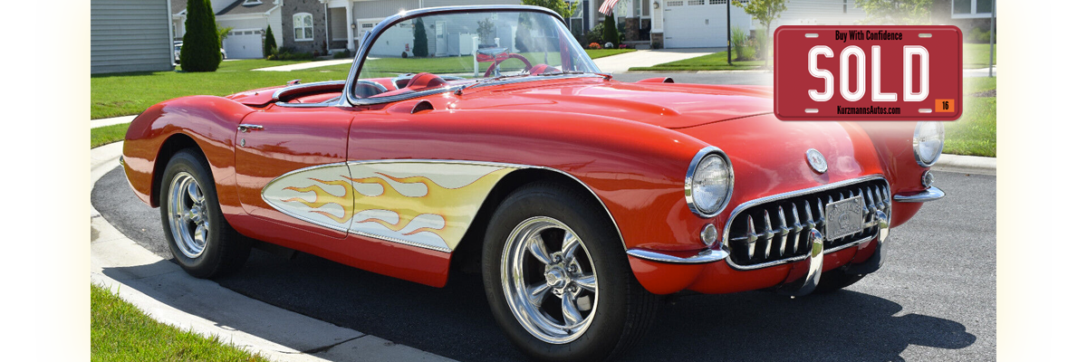 1956 Chevrolet Corvette Convertible Resto Rod ZZ4 5-Speed