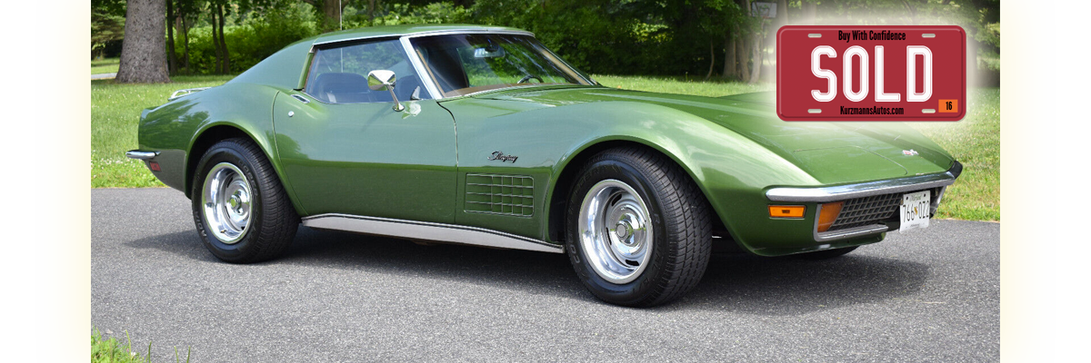 1972 Chevrolet Corvette 350 Auto Garage Find