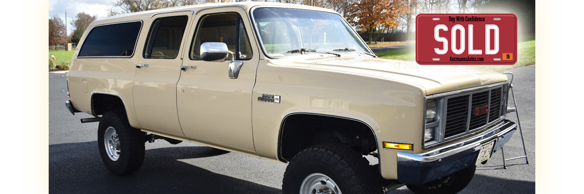 1985 Chevrolet Suburban 4×4 Restored