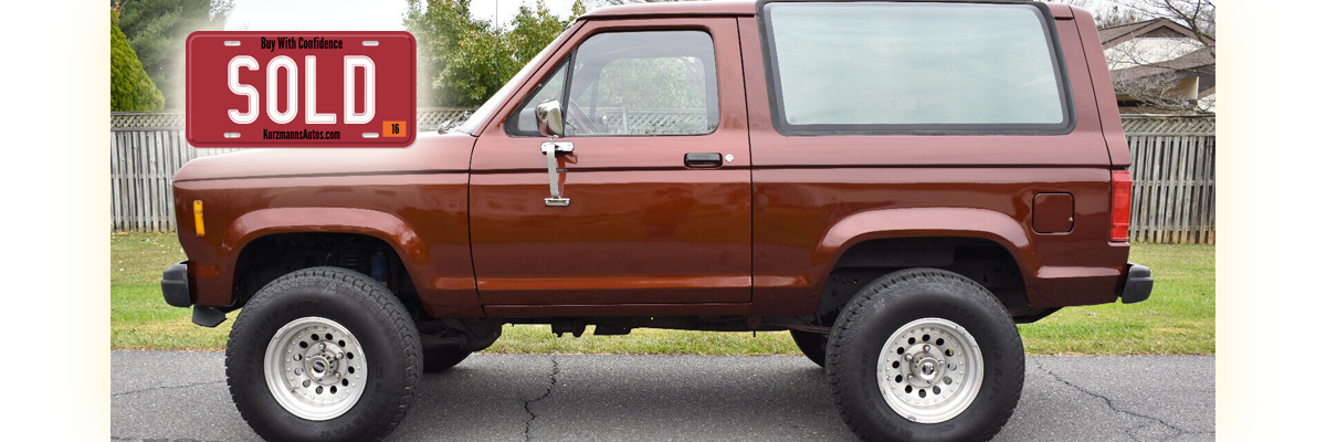 1988 Ford Bronco II Restored 4.0 L V-6 POWER