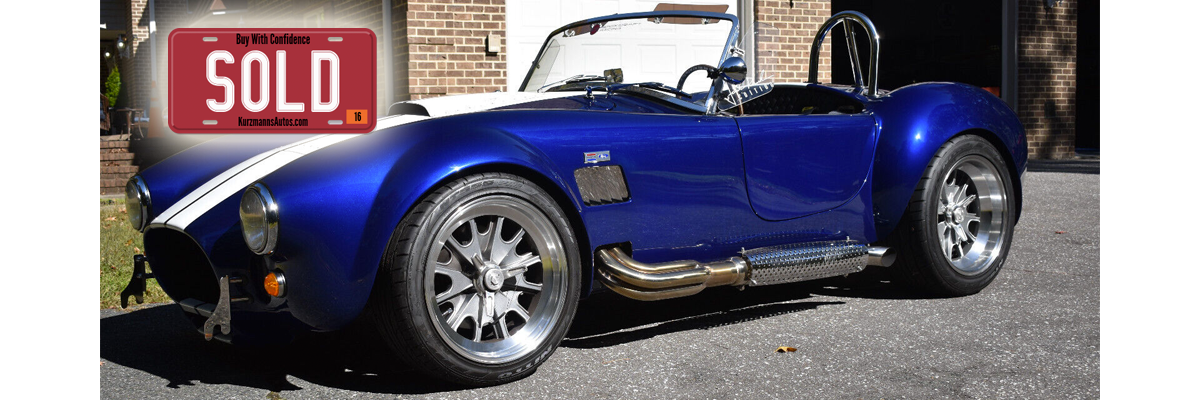 1965 Replica/Kit Makes Cobra Backdraft Jack Roush