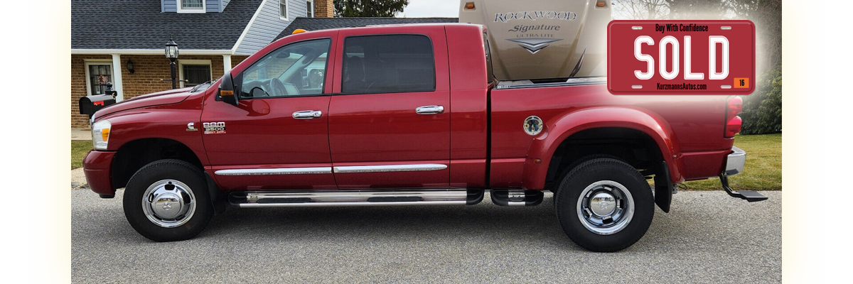 2008 Dodge Ram 3500 Heavy Duty MEGA Cab