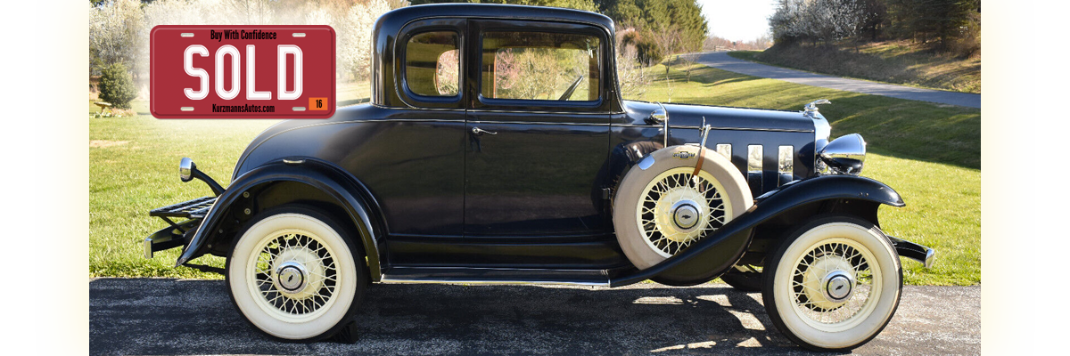 1932 Chevrolet BA Confederate Coupe Frame Off Restoration Owned by 1 Family