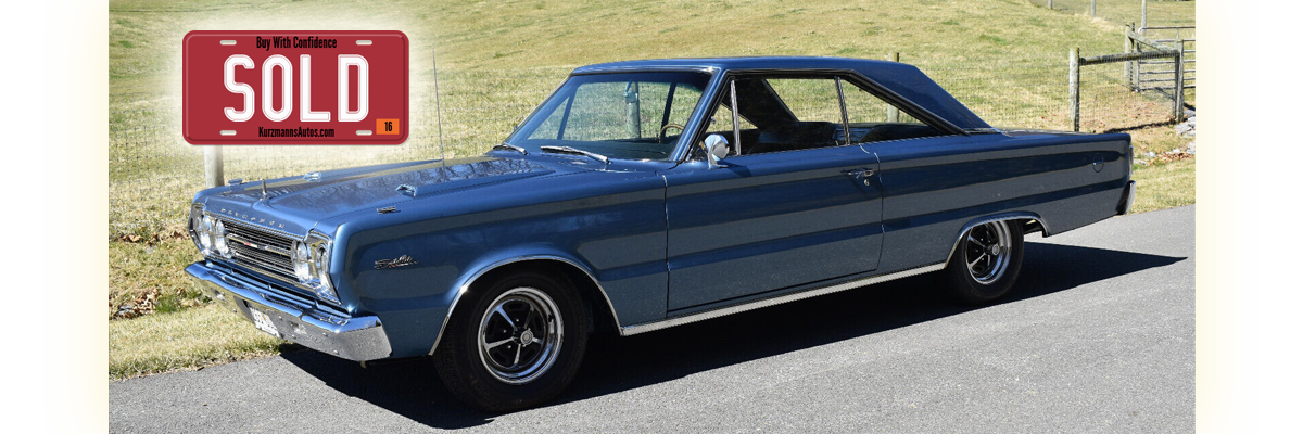 1967 Plymouth Satellite 383 High-Performance 4-Speed