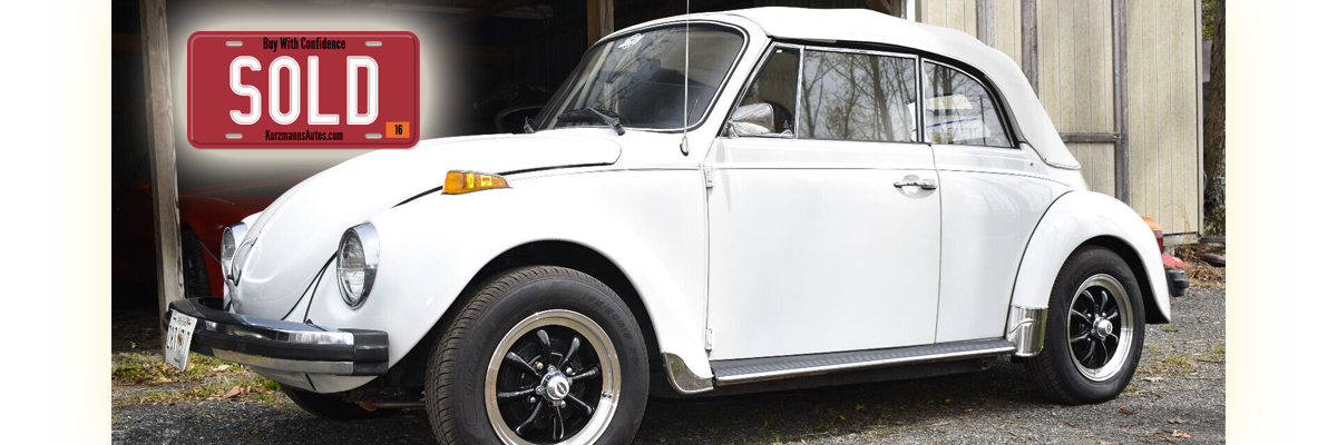 1979 Volkswagen Beetle – Classic Super Beetle 17,000 Original Miles