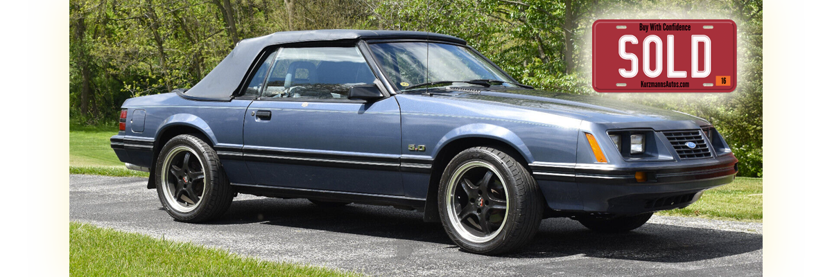 1984 Ford Mustang LX 5.0 Convertible