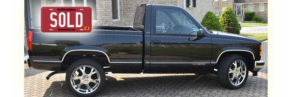 1996 GMC Sierra 1500 Wide Side 2WD Low Mileage