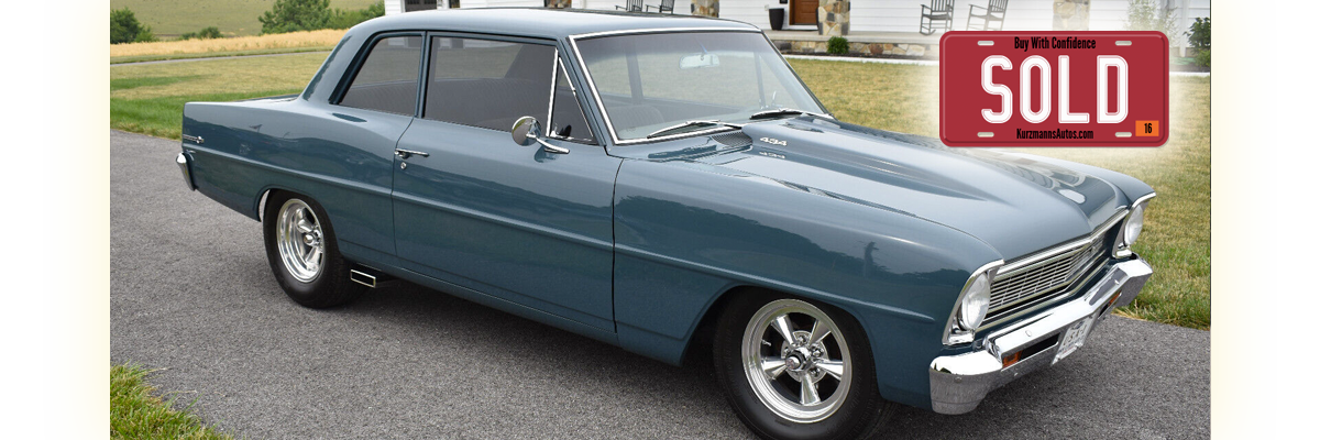 1966 Chevrolet Nova Chevy II Show Car 434 c.i. Heidts