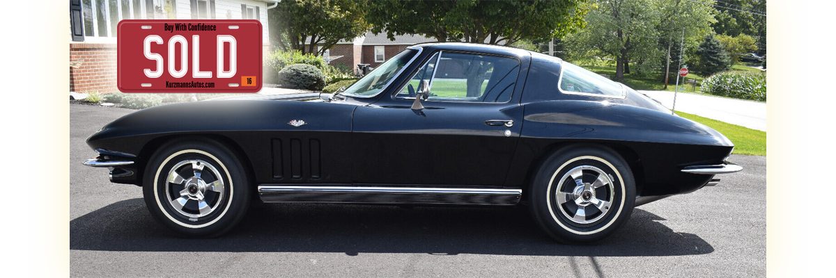 1966 Chevrolet Corvette Stingray 327/350 4-Speed A/C