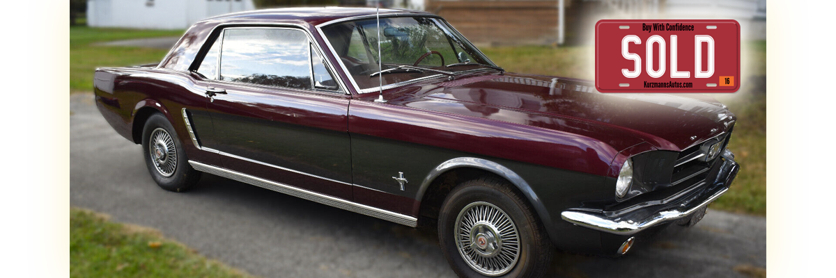 1965 Ford Mustang 2 Door Hardtop Coupe