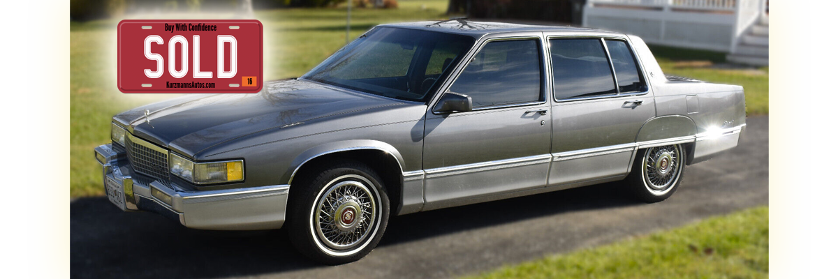 1989 Cadillac DeVille One Owner