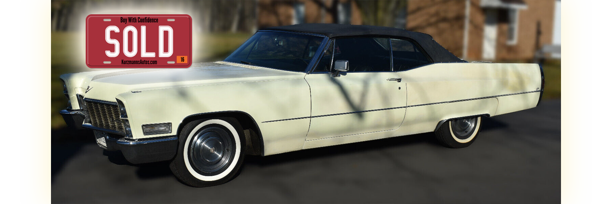 1968 Cadillac DeVille Convertible Classic V8