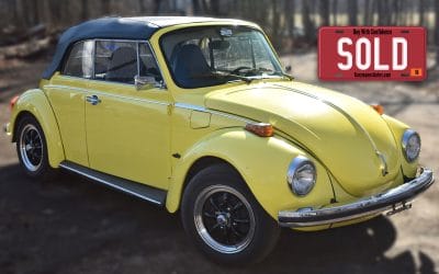 1973 VW Beetle Convertible