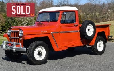 SOLD: 1962 Willys Jeep 4×4 Frame Off Restoration Warn Over Drive