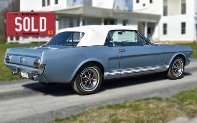 SOLD: 1965 Mustang Convertible 289