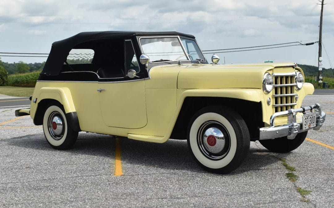 1950 Willys Jeepster Beautifully Restored with Hurricane I4