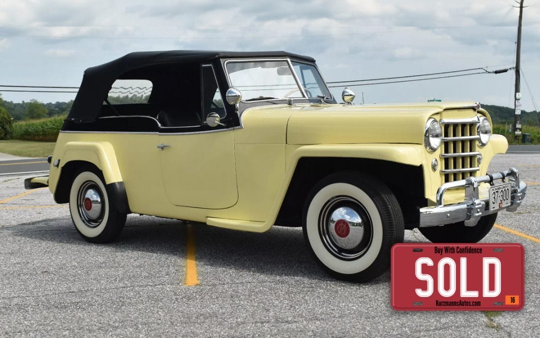 1950 Willys Jeepster Beautifully Restored with Hurricane I4