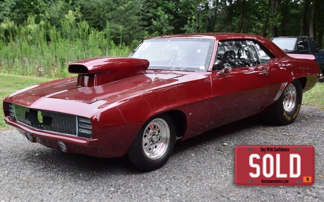 1969 Chevrolet Camaro Pro Street 540 BB Plus Trailer