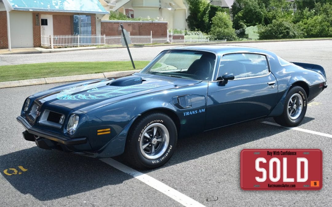 1975 Pontiac Trans Am 4 Speed 463 Stroker V8 Restored Awesome